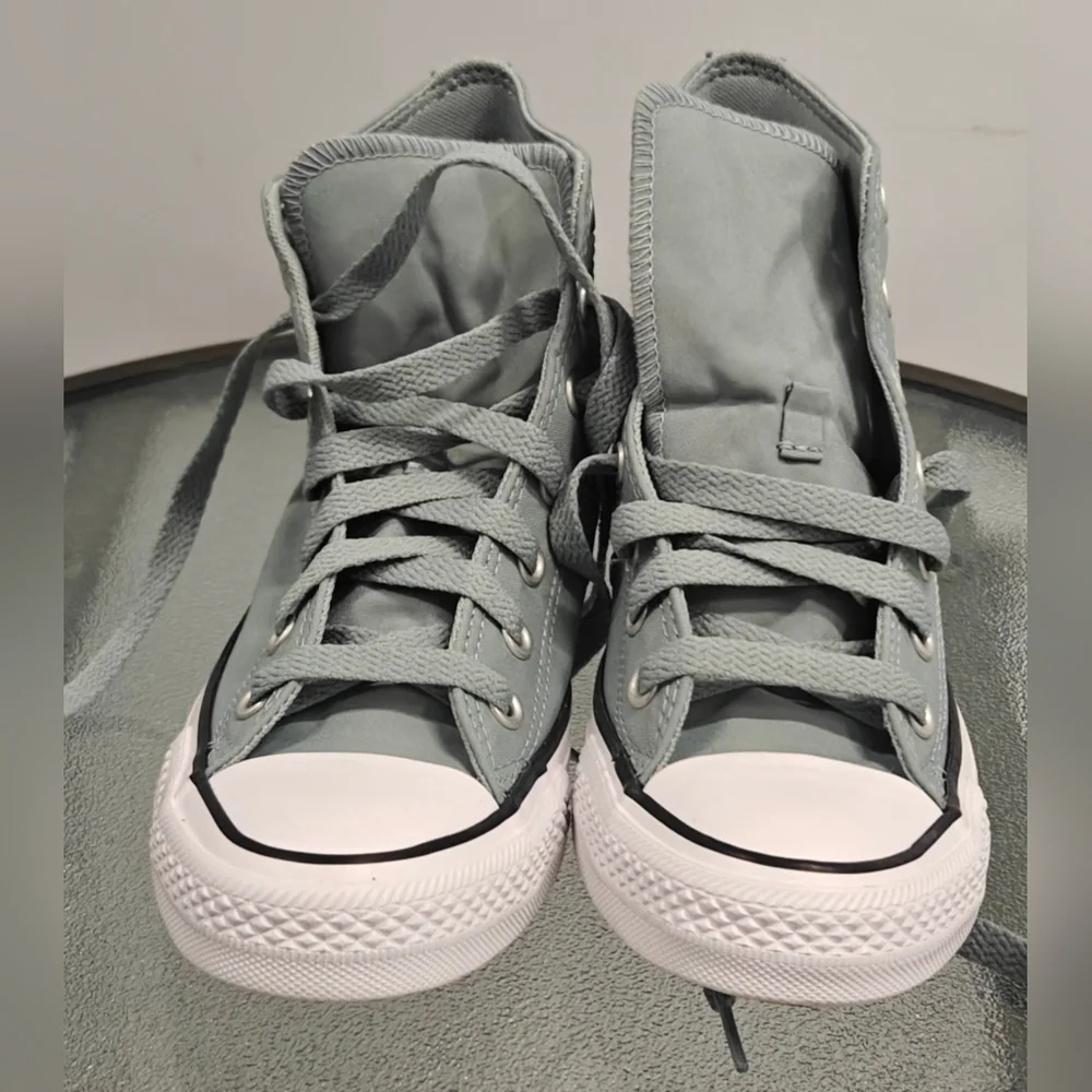 Converse Women's Chuck Taylor All Star Oil Slick Toe Cap Hi-Top Trainers Size7,5 - Picture 7 of 10